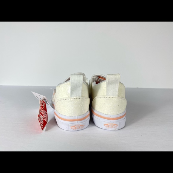 Vans Slip-On V Unicorn Alien Glitter White Shoes - Picture 3 of 5